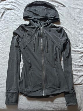 lululemon athletica Black Define Hooded Full-Zip Jacket